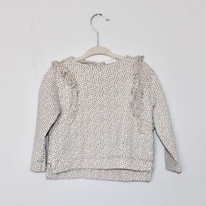 Zara Baby Ruffle Sweater sz 12-18 mos.